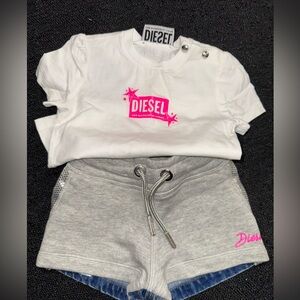 Diesel Shorts/ Shirt